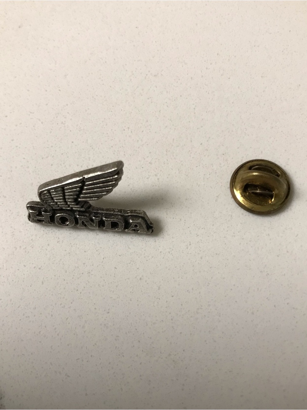 Silver Wing Honda Motors Logo Lapel Pin - Men's Automotive